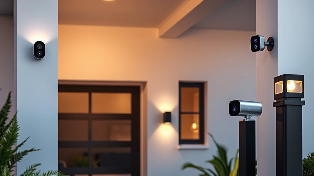 top ring camera systems