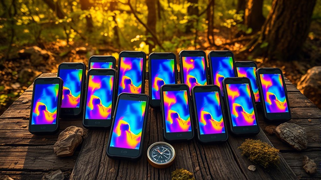 top rugged phones with thermal cameras