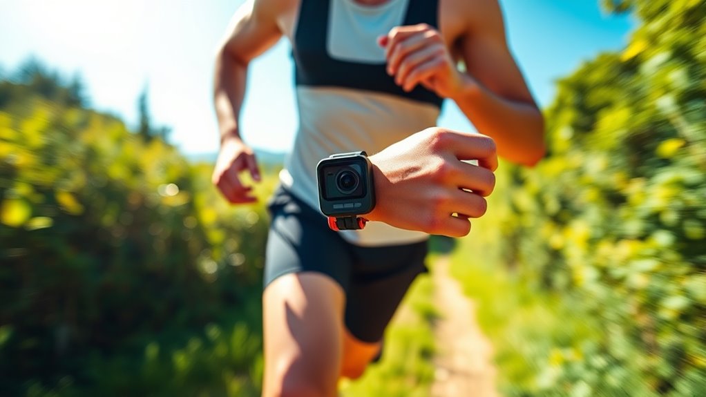 top running action cameras