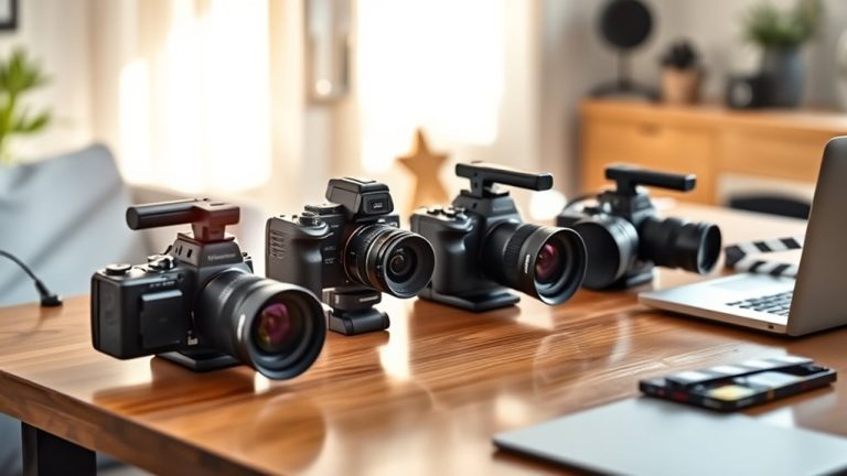 top self tape cameras