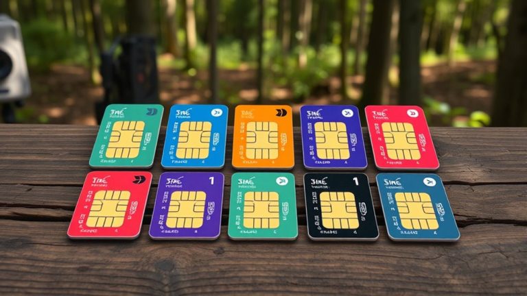 top sim cards for trail cameras