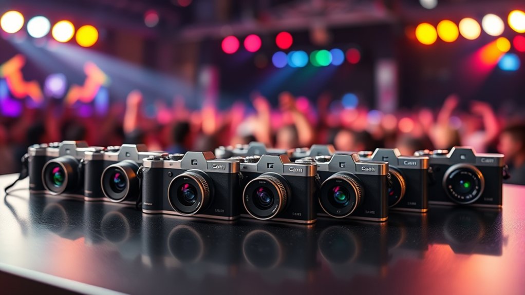 top small concert cameras