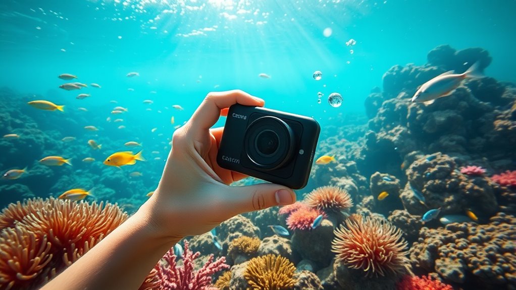 top snorkeling underwater cameras