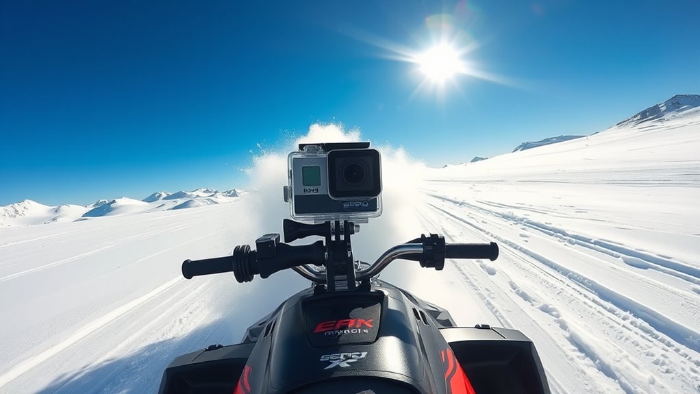 top snowmobiling action cameras