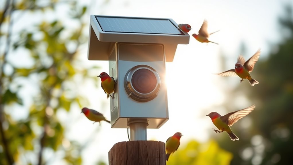top solar bird feeders