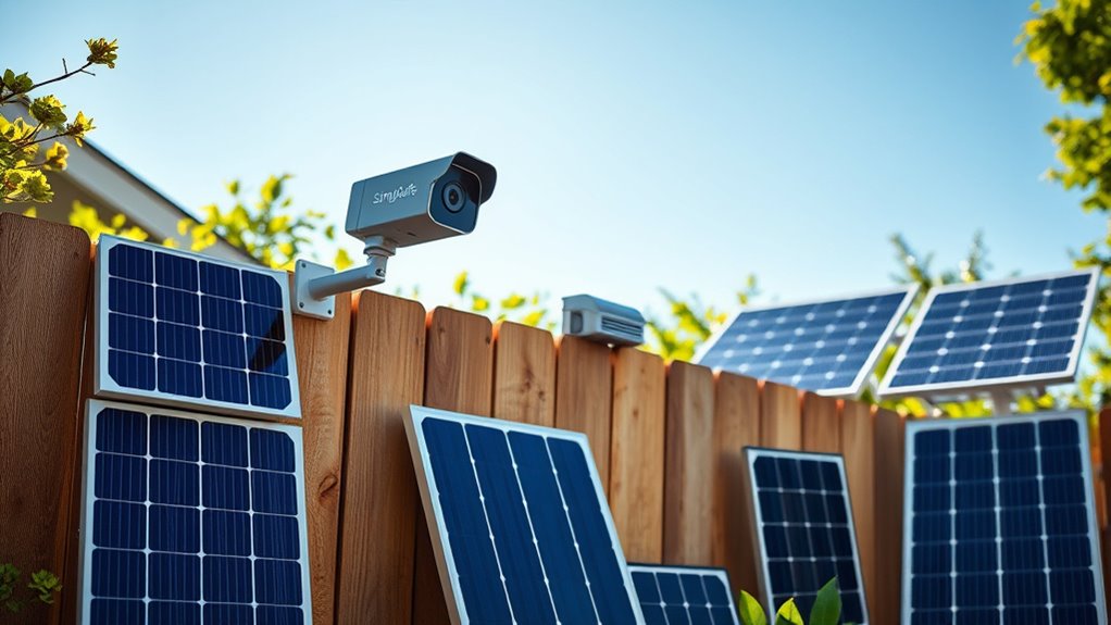 top solar panels for cameras