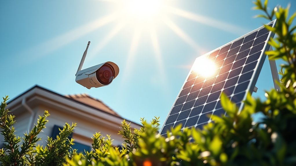 top solar panels for cameras