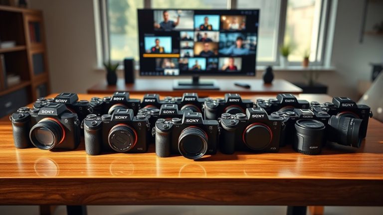 top sony mirrorless video cameras
