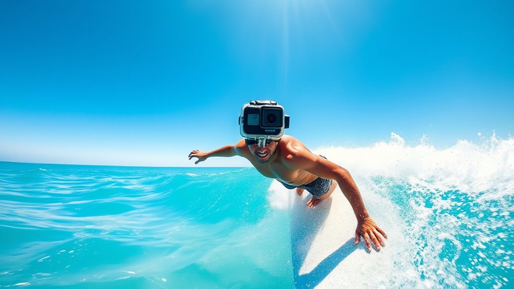 top surfing action cameras