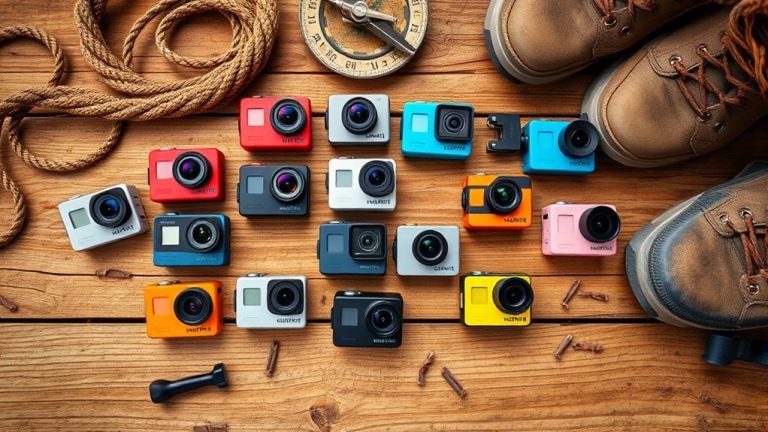 top thumb action cameras