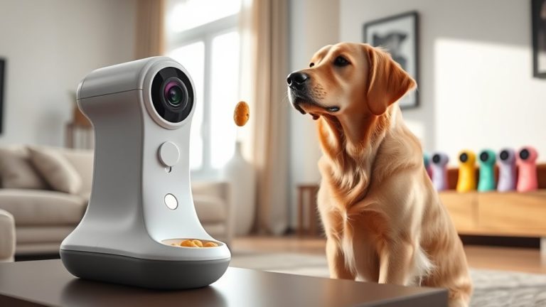 top treat dispensing dog cameras