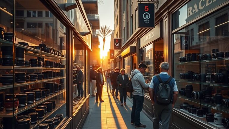 top used lens shops