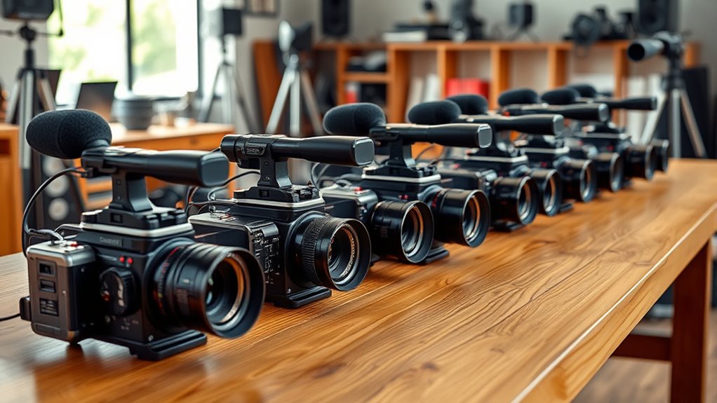 top video cameras with mics