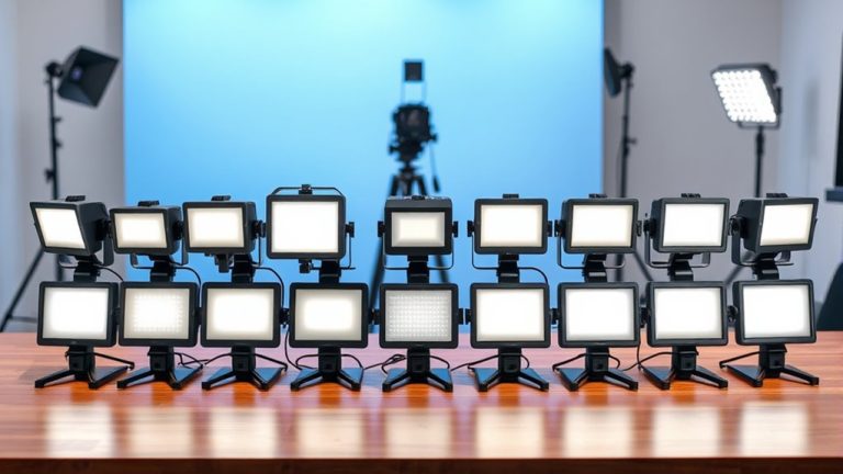 top video lighting choices