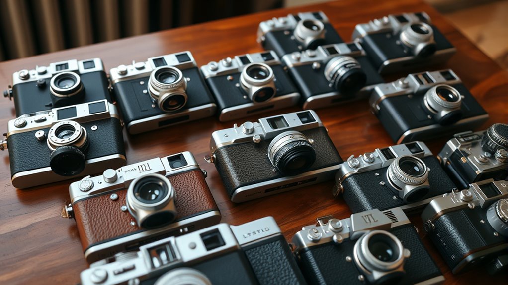 top vintage rangefinder cameras
