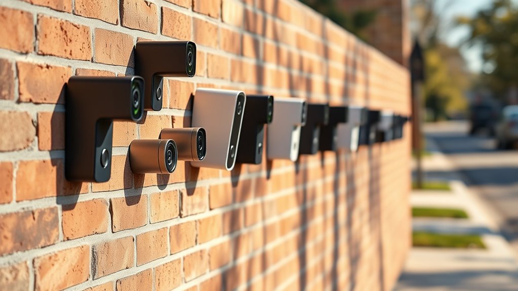 top wall mount doorbell cameras