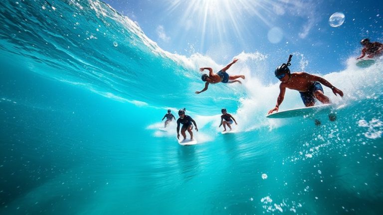 top water sports action cameras