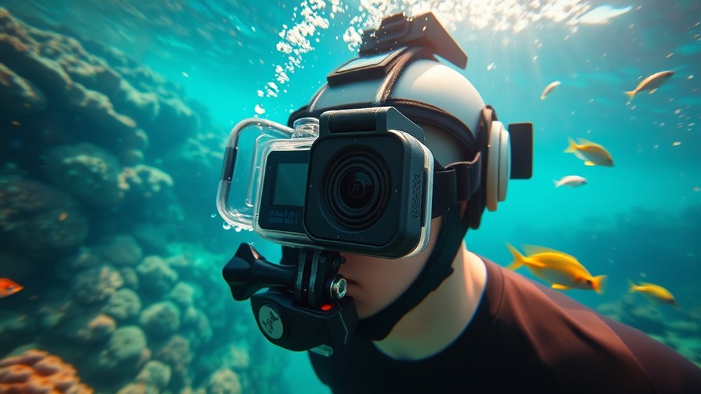 top waterproof head cameras