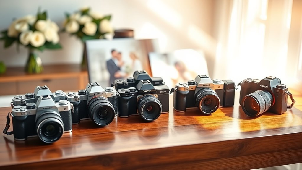 top wedding photography cameras
