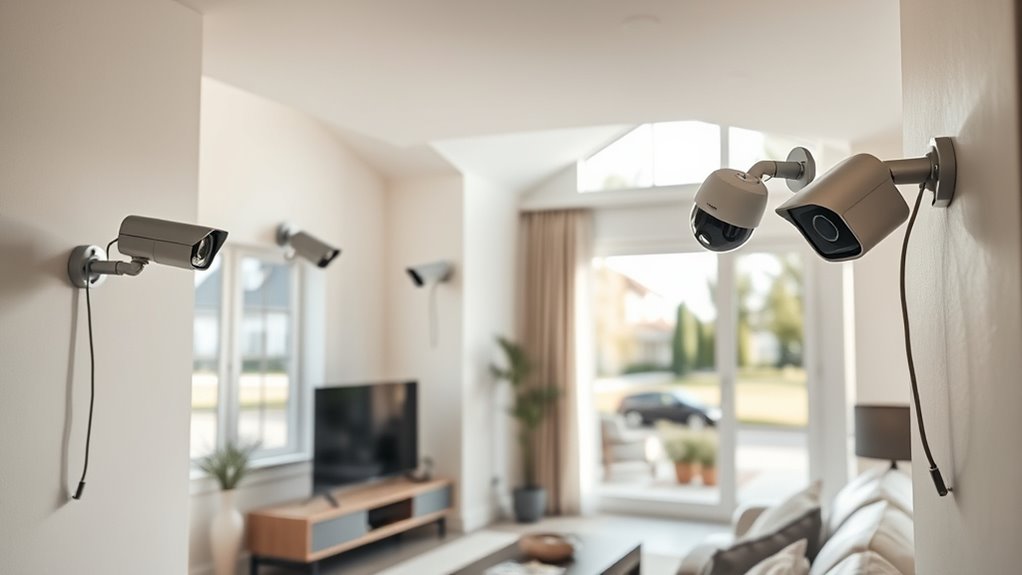 top wired security cameras