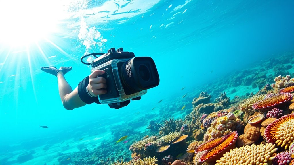 underwater camera features checklist