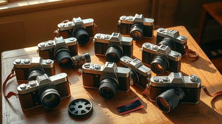 vintage inspired digital film cameras