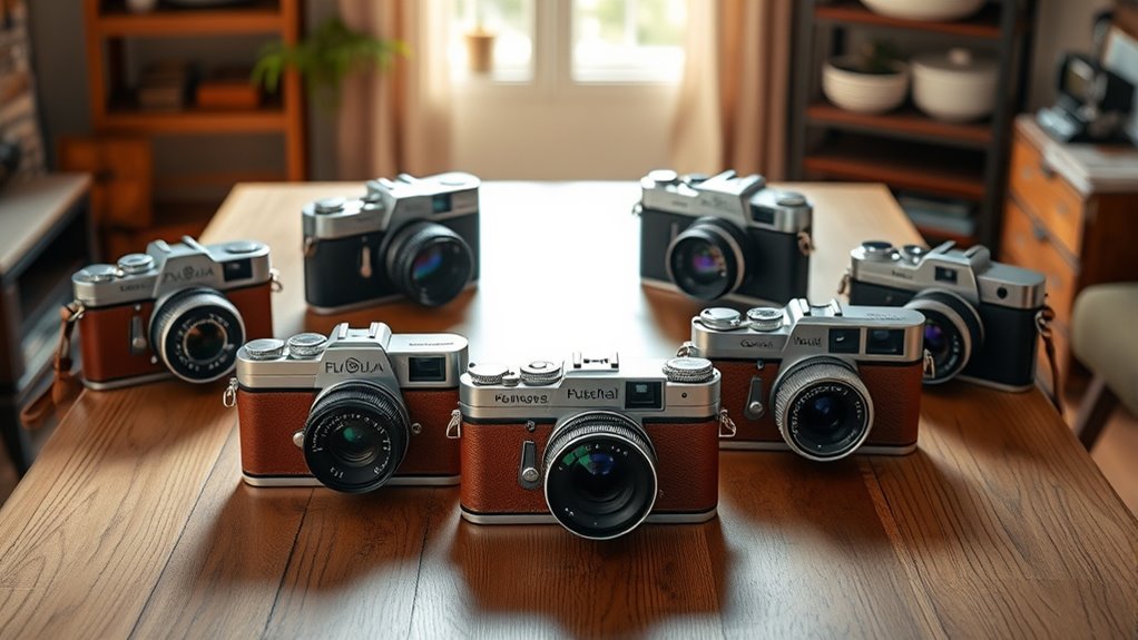 vintage style digital cameras
