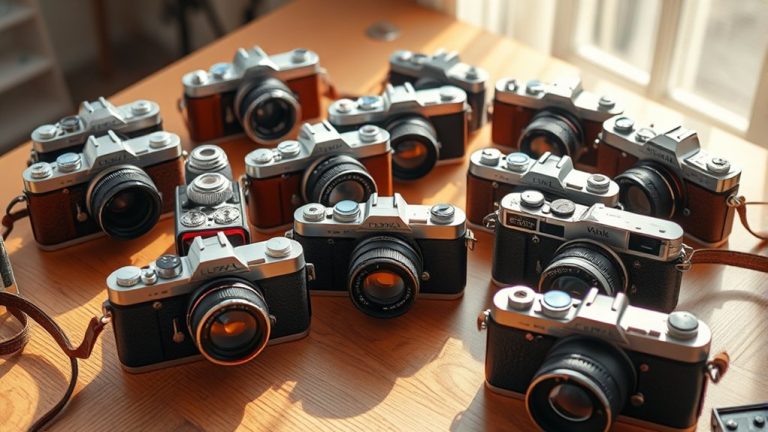 vintage style film cameras