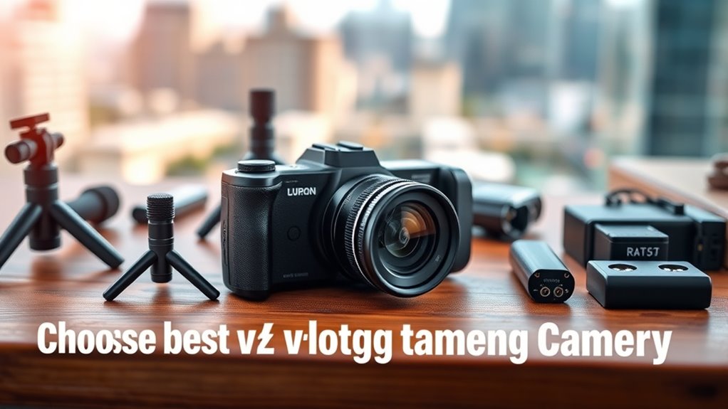 vlogging camera feature priorities
