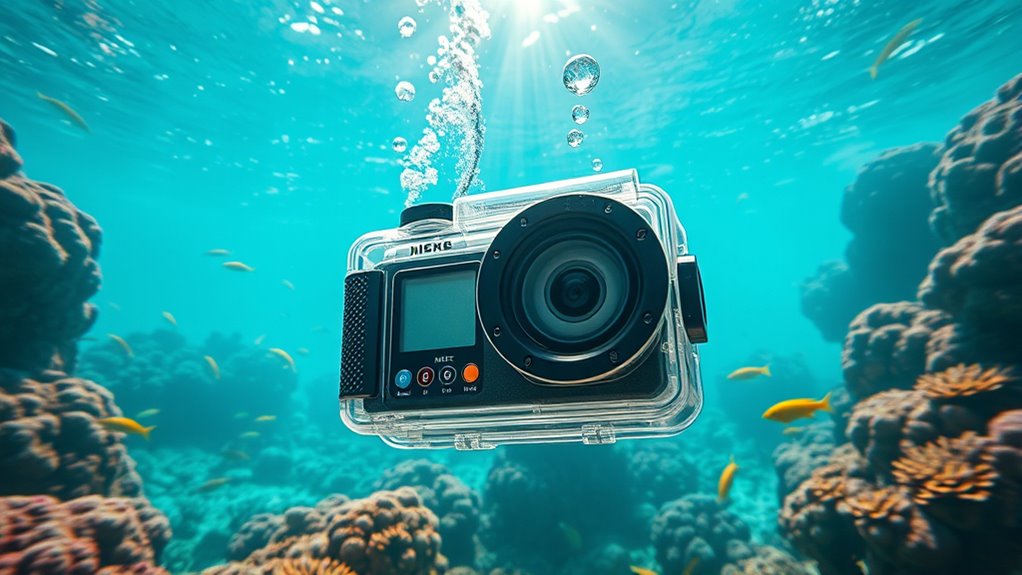 waterproof depth battery connectivity