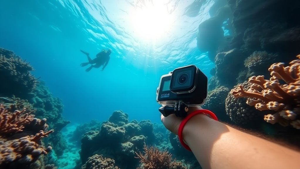 waterproof resolution battery mounting