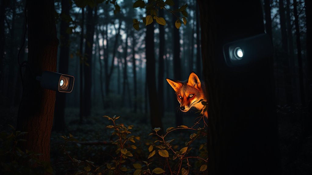 wildlife night vision camera features