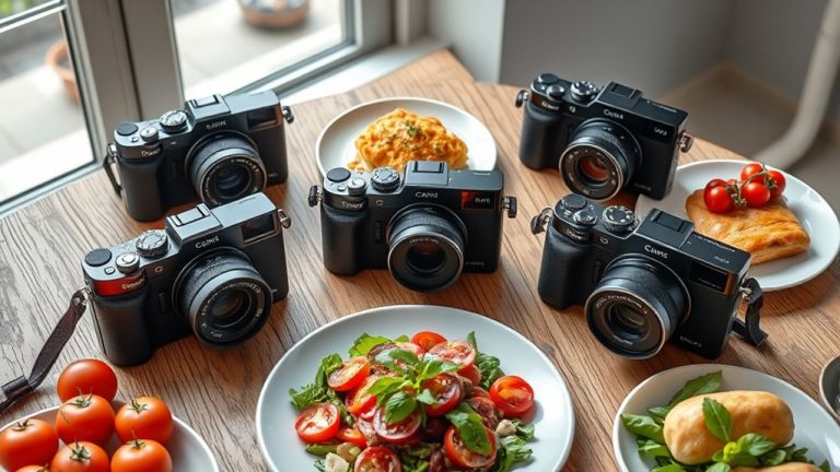 affordable food photography cameras