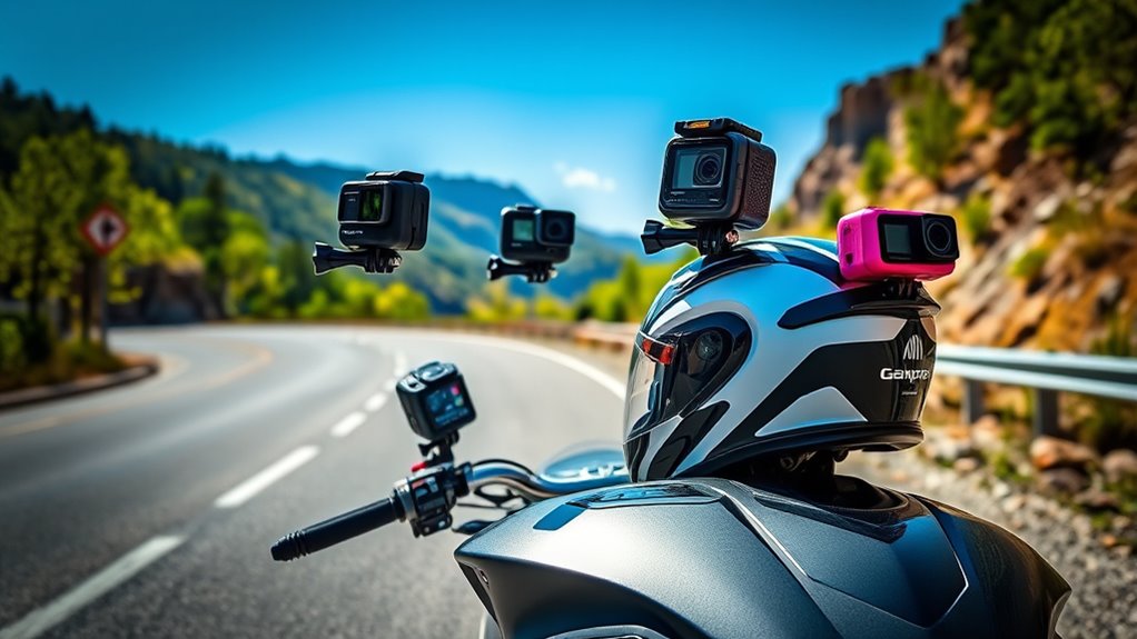 affordable motorcycle action cameras