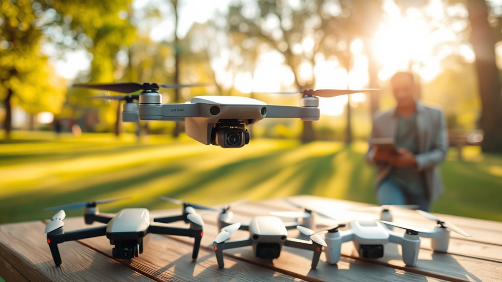 affordable stable camera drones