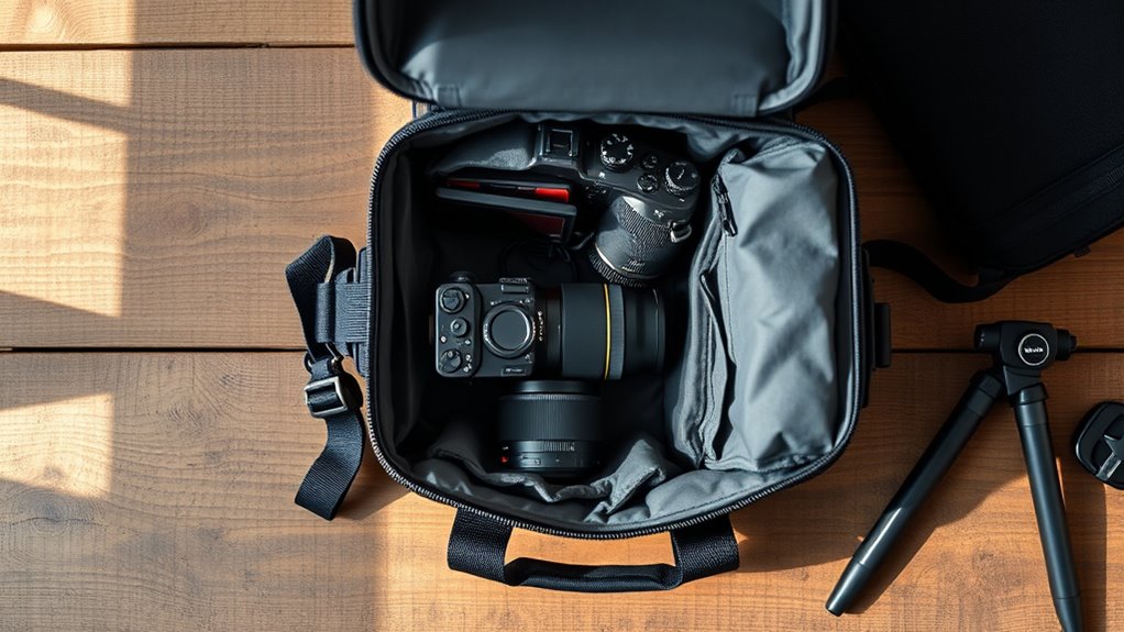 camera bag size protection comfort