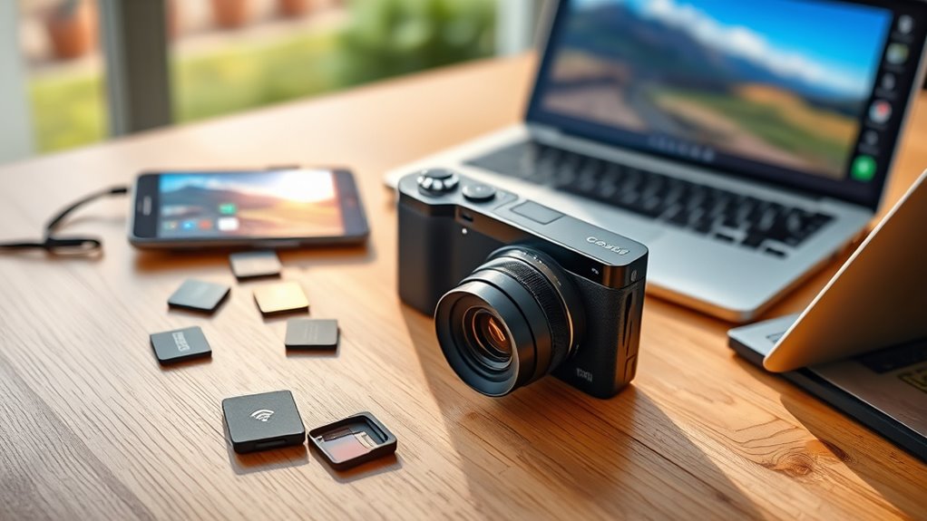 camera features and battery