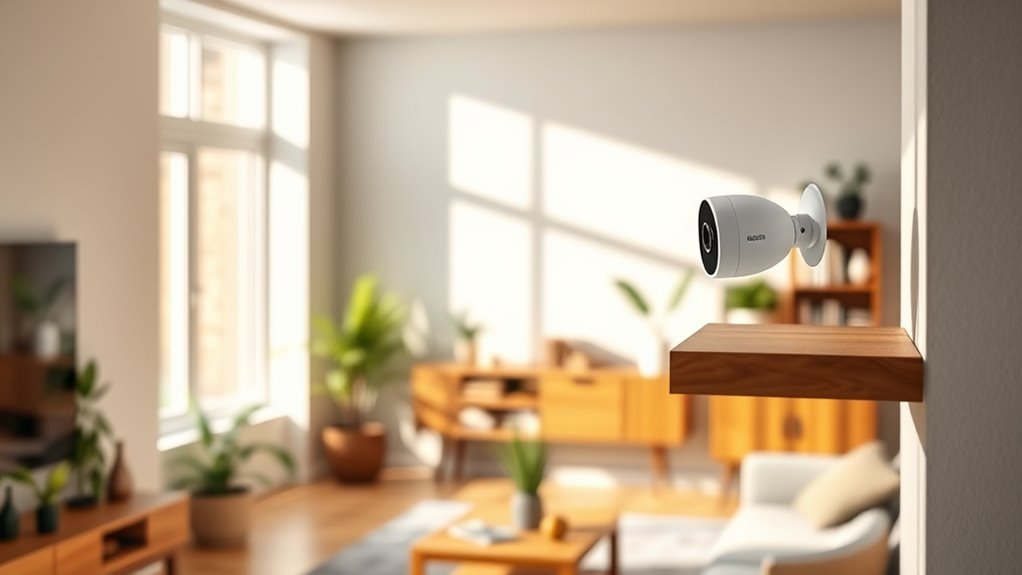 camera features and installation