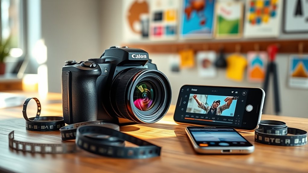 camera features for reels