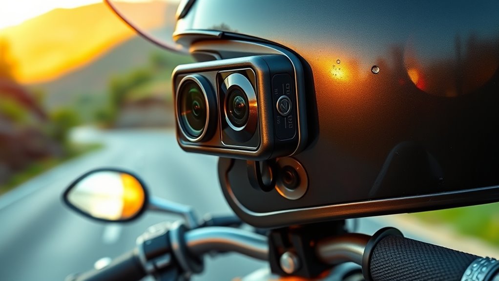 camera features for riding