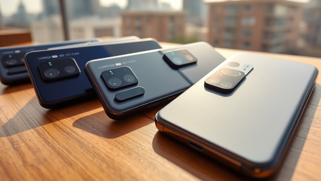 camera processor battery display