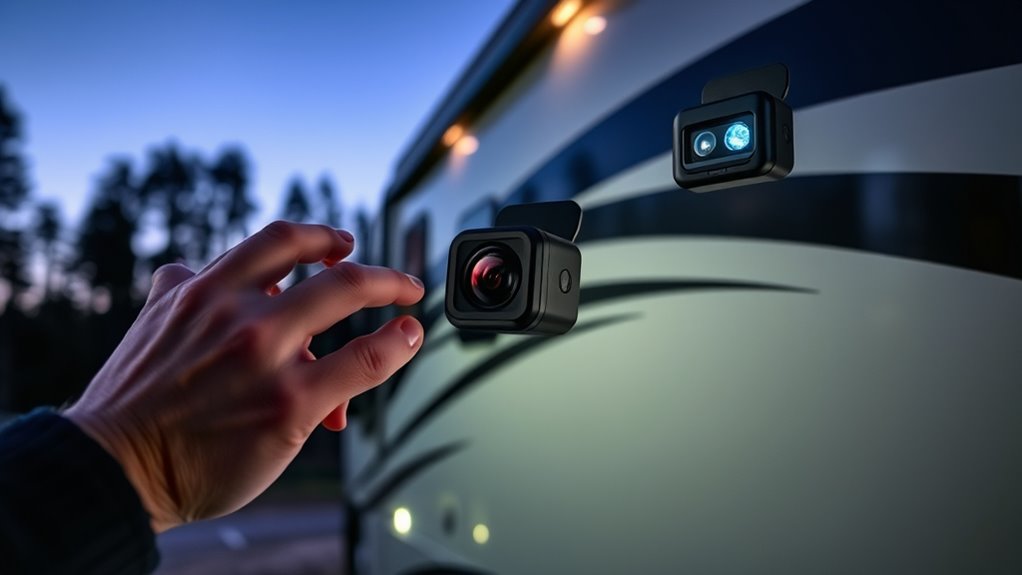 camera resolution and night vision