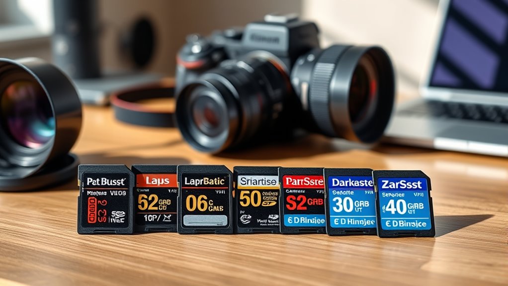 camera sd card selection considerations