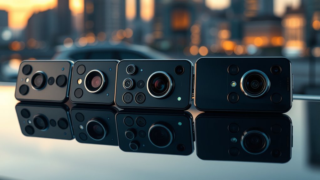 camera sensor and stabilization
