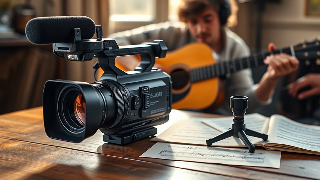 capture sharp visuals and sound