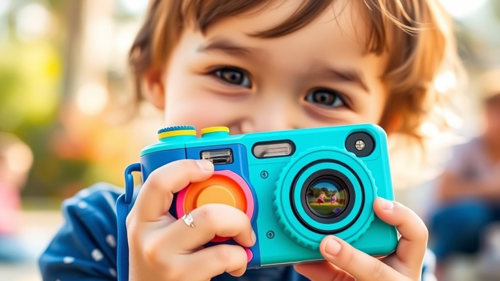 child friendly durable camera features