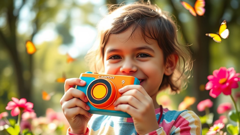 child friendly durable camera features
