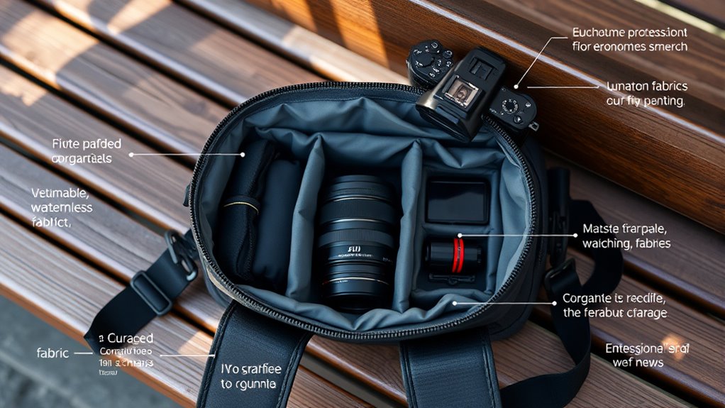 choose durable compatible camera bag