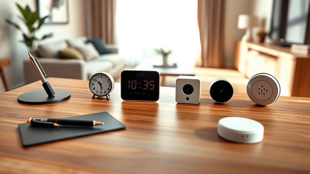 choose hidden camera features