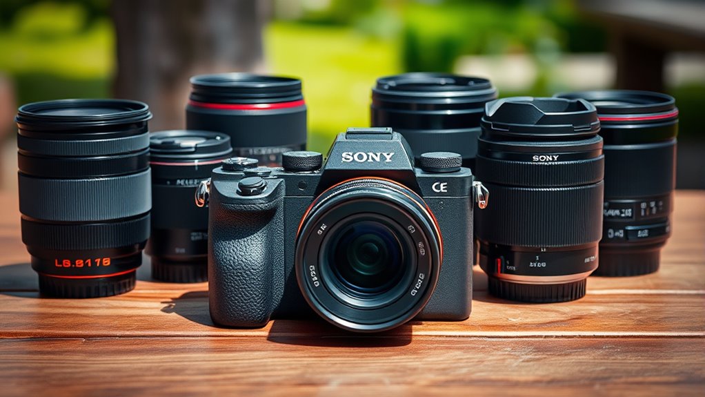 choose suitable sony lens